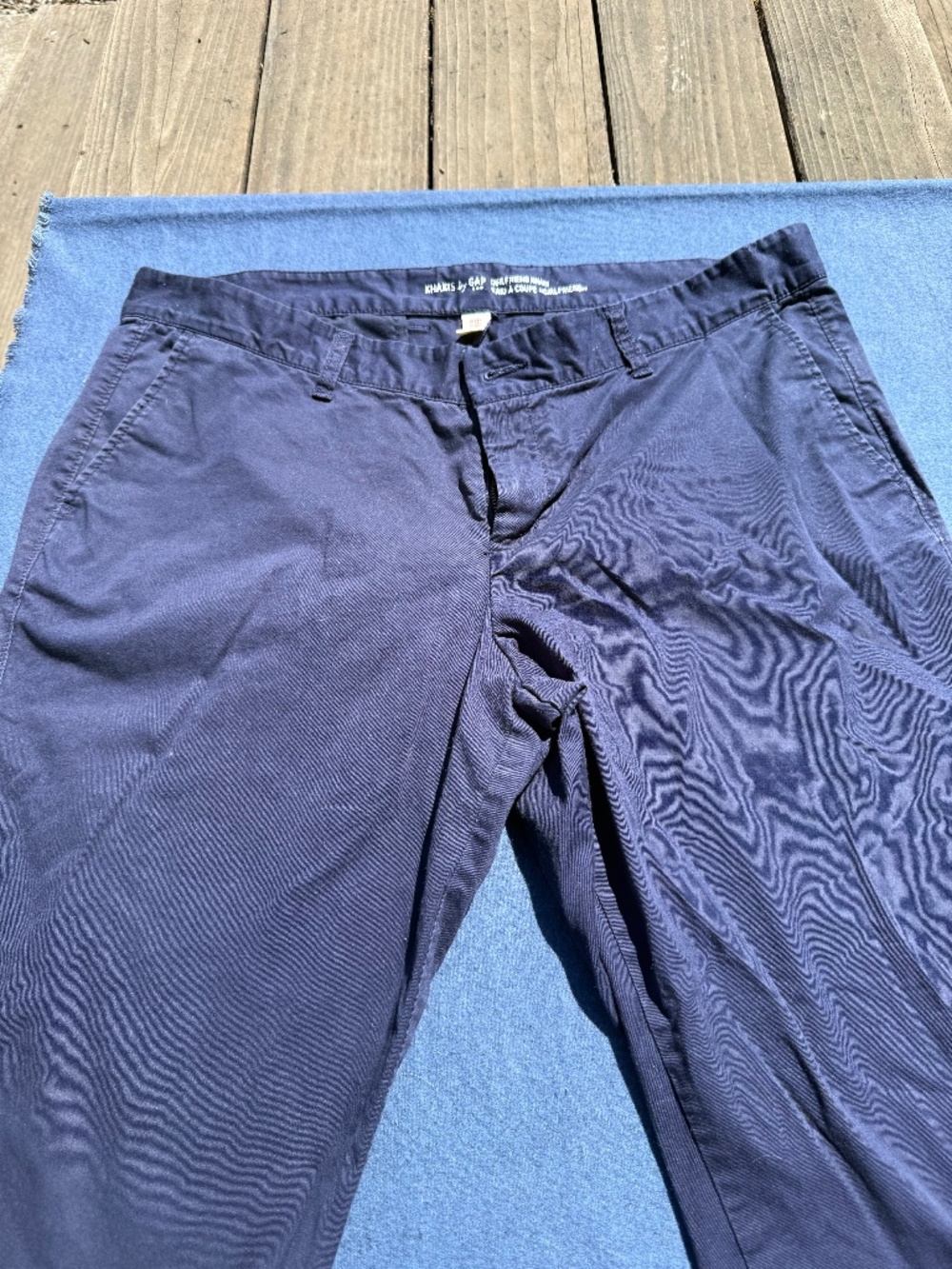 Navy blue GAP khaki for sale